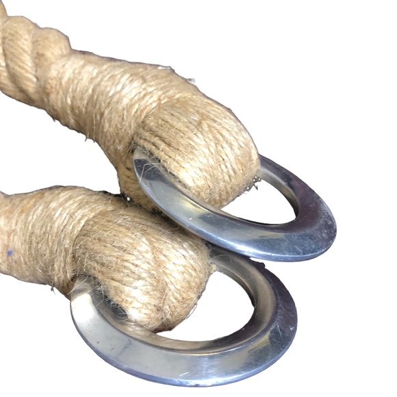 ONE SINGLE Jute Thick Rope Curtain Tieback, Nautical Hemp Tieback - Picture 9 of 11